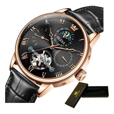 Relojes Mecánicos Con Calendario Olevs Tourbillon Para Hombr