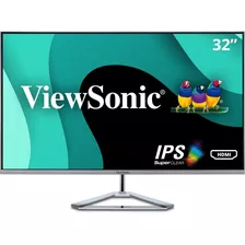 Viewsonic Monitor, 32'', Ips, Frameless, 1080p, W-led