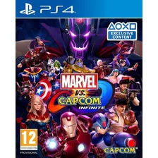 Marvel Vs Capcom Infinite (físico) / Ps4 - Envío Gratuito