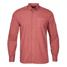 Camisa Algodón Orgánico Hombre Leeds Naranjo