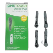 Lancetas Onetouch Delica 25 Unidades