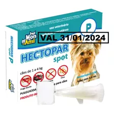 Hectopar P Antipulga Para Cães 1 A 4 Kg 