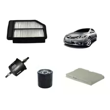 Filtros Ar Oleo Comb Acd Honda Civic 2007 2008 2009 2010 11