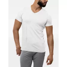 Camisetas Masculinas Básicas 100% Algodão Premium 