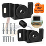 Suporte Tv Fixo Universal 10'' A 100'' Polegadas - Compacto - Sing Nature Preto