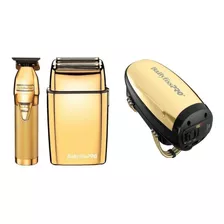 Combo Babyliss Gold Fx Collection + Massageador Vibe Gold