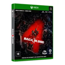 Jogo Back 4 Blood Xbox One E Series X Mídia Física Lacrado