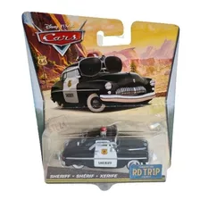 Cars Disney Pixar Sheriff Xerife Rd Trip County Mattel