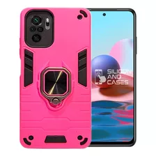 Carcasa Para Xiaomi Redmi Note 10s 4g Anillo Antigolp Colore