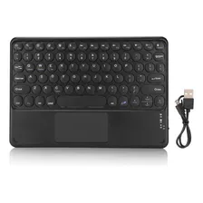 Teclado Táctil Inalámbrico Bluetooth De 10 Pulgadas, Retro,