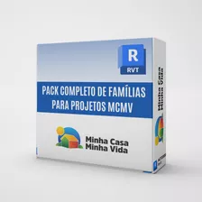 Pack De Famílias Revit Completo P/ Minha Casa Minha Vida