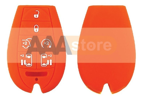 Funda Silicon Protector Llave Chrysler  Dodge Jeep Fobik Foto 4