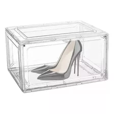 Caja Organizadora Exhibición De Zapato Transparente Apilable