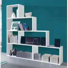 Biblioteca Tetris Grande Melamina Minimalista Divisor Cubos