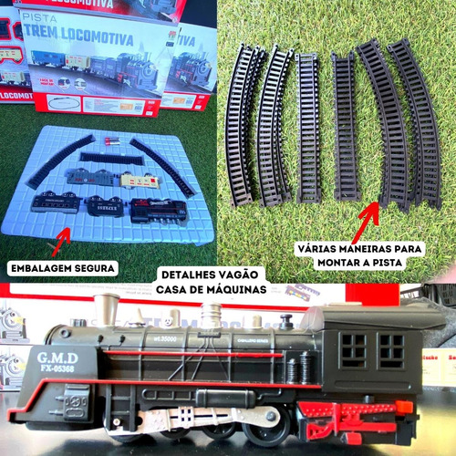 Ferrorama Trem Brinquedo Menino Express Locomotiva Promoção