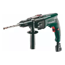 Taladro Electrico Percutor Metabo Sbe 760 13mm 760w Variable Color Verde Oscuro