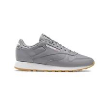 Zapatillas Reebok Classic Leather Color Pure Grey 5/cloud White/reebok Rubber Gum-03 - Adulto 41 Ar