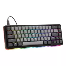 Teclado Mecánico Con Cable Para Juegos, Negro