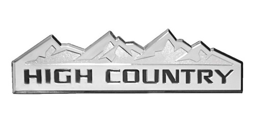 3 Emblemas High Country Chevrolet Silverado Cheyenne  Foto 2