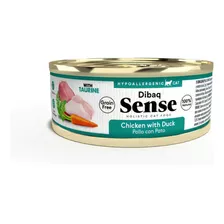 Alimento Humedo Gato Adulto Dibaq Sense Pollo/pato 70gr