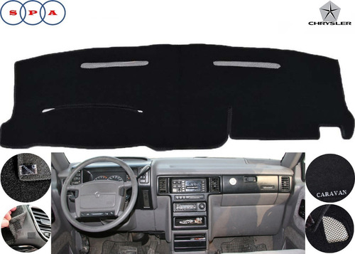 Cubretablero Bordado Dodge Chrysler Caravan Usa 1990-1994 Foto 2