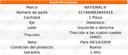 1- Maza Delantera Izq/der Ford Ranger 03/09 National Foto 2