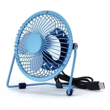 Ventilador Usb Sobremesa Aspas Metalicas Nuevo! 