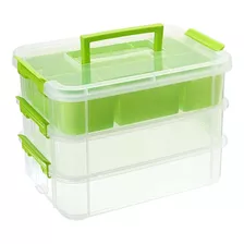 Btsky Caja De Almacenamiento Portátil Multiusos De 3 Capas, 