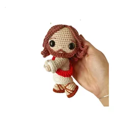 Jesus Boneco Articulado Amigurumi