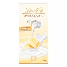 Chocolate Suizo Lindt Blanco Clásico White Classic 100g