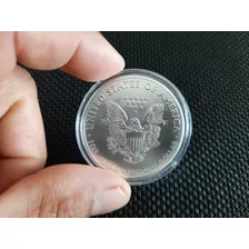 Moneda De Plata 1 Onza American Eagle 2021 Sin Circular