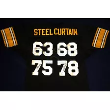 Jersey Autografiado Cortina De Acero Pittsburgh Steelers Nfl