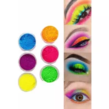 Pinturas Maquillaje Facial/ Corporal Colores Neón 6 Unidades