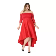 Vestido Encaje Mullet Tallas Extra Grandes Plus Xxxl Curvy