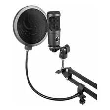 Micrófono Set Apogee Bm900 Usb/xlr-3.5mm C/soporte Y Antipo