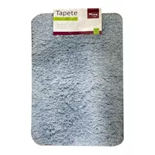 Tapete Felpudo 60x40cm Azul - Wincy