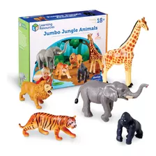 Animales De La Jungla Jumbo Learning Resources