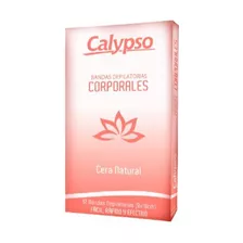 Bandas Depilatorias Calypso Corporal Natural X12