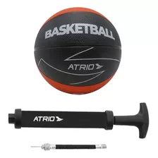 Kit Mini Bola De Basquete Tamanho 3 Bomba De Ar Átrio Es407