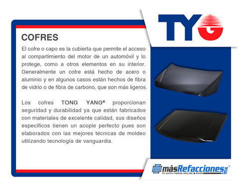 Cofre Toyota T100  1993 - 1998 Rxc Foto 4