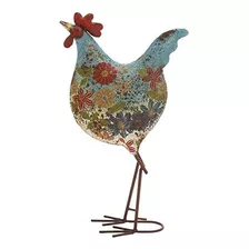 Gallo De Metal De 10 X 17 Pulgadas