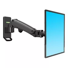 Soporte Monitor Led De Pared De 17 A 27. Vea Video!! Color Negro