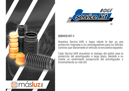 Kit 2 Topes Rebote Del S60 5 Cil 2.0l 01/04 Service Kit Foto 4