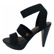 Zapatillas Negras Guess Dama Talla 24.5mx Mod.gfnetta-a.