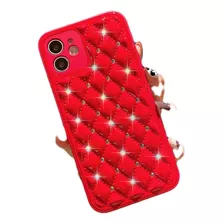 Carcasa Acrilica Deluxe Para iPhone XR Roja 