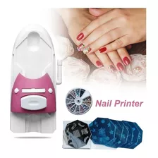 Nail Art Impresor Patrón Impreso En Uñas Manicura S