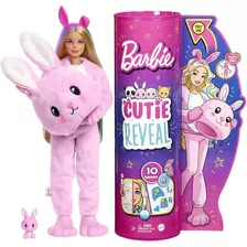 Barbie Cutie Reveal Muñeca Barbie Con Disfraz De Peluche 