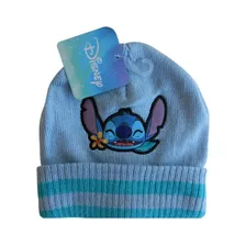 Gorro Infantil Lana Stitch Parche Disney