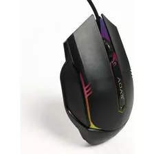 Mouse Gamer V05 Rgb Dpi 1200 Pró Antislip Scroll Ergonomico