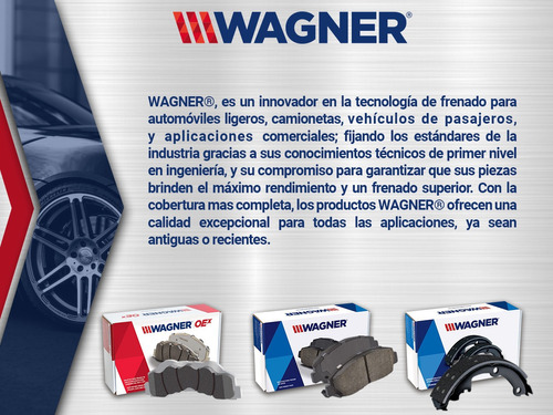 Balatas Semimetalicas Del Wagner Prowler V6 3.5l 01 A 02 Foto 3